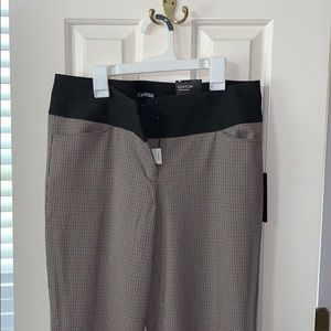 Wide waist express work pants
